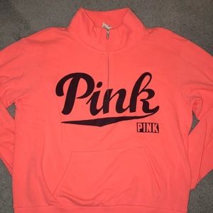 VS PINK 1/4 ZIP Sweatshirt